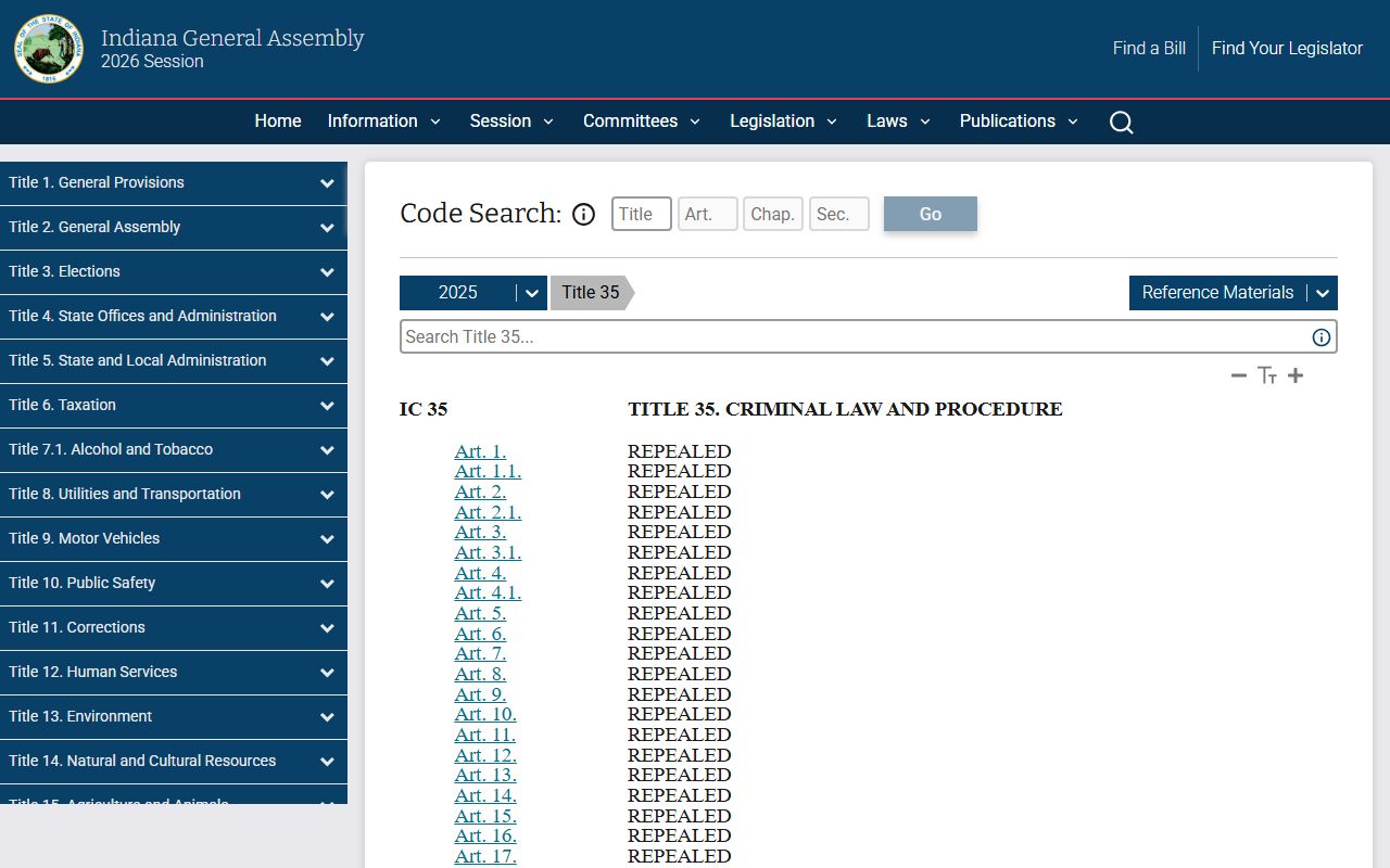 Johnson County jail mugshots Indiana Code expungement context