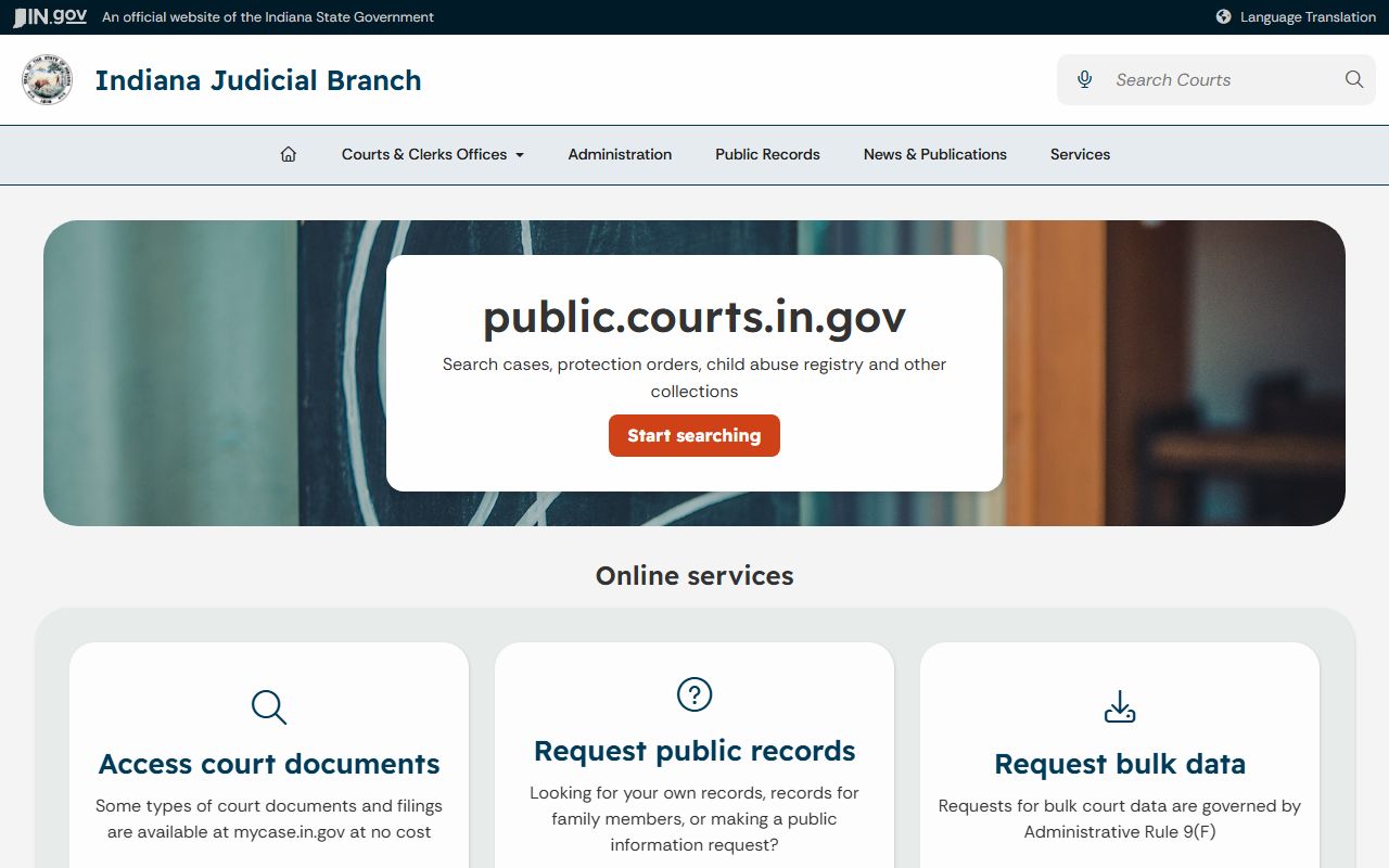 Johnson County jail mugshots Indiana public records page